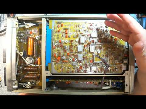 Видео: Осциллограф С1-117 после ремонта, обзор начинки, болезни и слабые места.