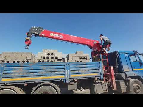 Видео: #камаз65117  день из жизни манипуляторщика ,Камаз 65117 с Кму Haryeng