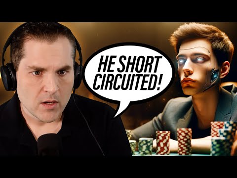 Видео: Роботизированная агрессия молодого игрока в покер с треском провалилась