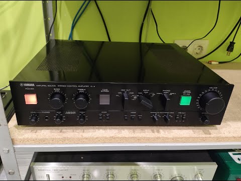 Видео: Yamaha C-4 предварительный усилитель.