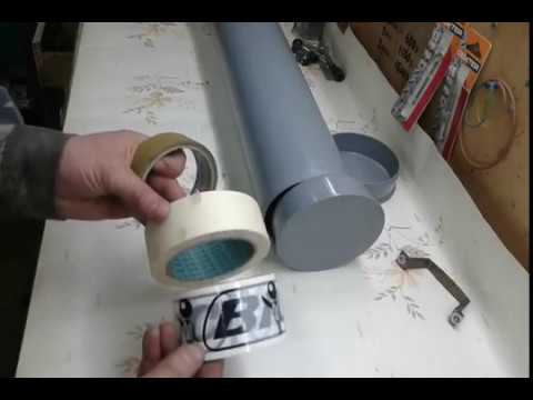 Видео: тубус из трубы