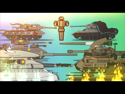 Видео: ВСЕ СЕРИИ ПЕРВОГО СЕЗОНА СТАЛЬНЫХ МОНСТРОВ "РАССВЕТ ИСТОРИИ" +Бонусная концовка!-Мультики про танки.