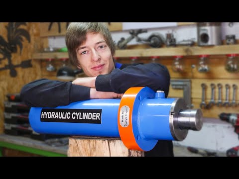 Видео: Как сделать гидравлический цилиндр. How to make a hydraulic cylinder [ DIY ]  * english Subtitles *