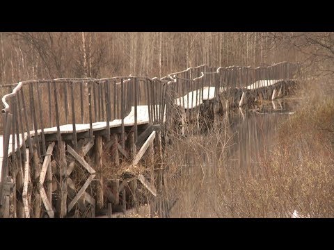 Видео: "Прямушка" в Усть-Чаю. Как люди живут на воде и ходят по воде. Экспедиция ТВ2