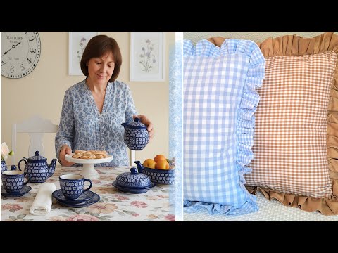 Видео: 🏡🌷СКАЗОЧНОЕ утро/подушки с рюшами/обзор ткани/здоровая еда
