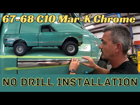 Видео: Установка Mar-K Chrome на грузовик C10 1967–68 годов без сверления