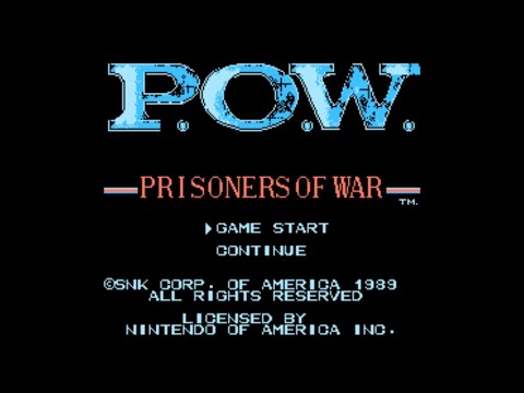 Видео: Прохождение игры P.O.W.: Prisoners of War (Денди/NES)