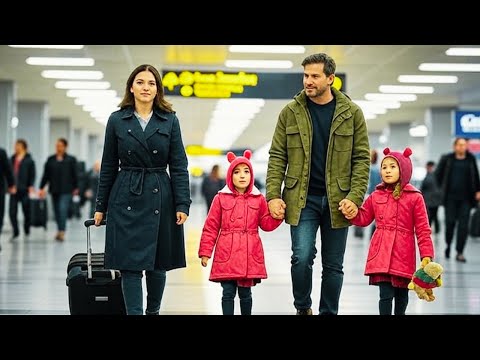 Видео: «Через 6 лет после развода она увидела бывшего мужа в аэропорту — но девочки рядом с ним были как дв
