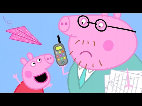 Видео: Свинка Пеппа серия "Бумажные самолётики"