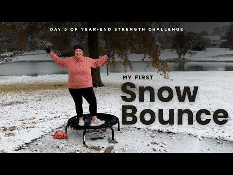 Видео: Я попробовал попрыгать на батуте в снегу в качестве зимней тренировки