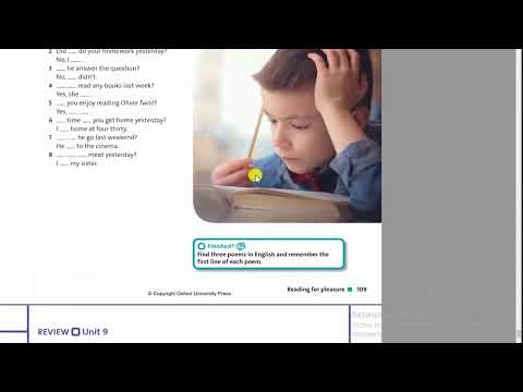 Видео: Ағылшын тілі 5 сынып 108-110бет / English plus 5 student`s book p 108-110