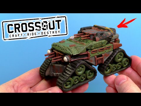 Видео: Лепим CROSSOUT - Машина для Выживания в Апокалипсис