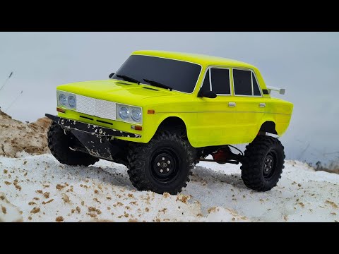 Видео: Из ДРИФТА во внедорожник! ... ВАЗ 2106 на самодельном шасси! ... RC OFFroad 4x4