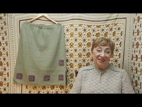 Видео: Юбка "Оливия". Мастер-класс по вязанию крючком от О. С. Литвиной.
