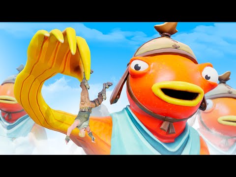 Видео: Карась ГИГАНТ в Фортнайт! (баг)