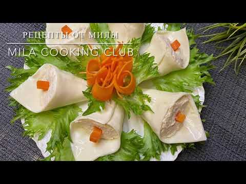 Видео: Съедается ПОДЧИСТУЮ🎄 «БЕЛОСНЕЖНЫЕ КАЛЛЫ» закуска из сыра на праздничный стол