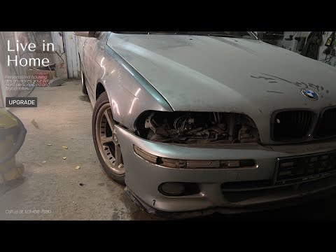 Видео: BMW e39 3.0D «restoration»legend from the 2000s. Taken from the repurchasing.БМВ е39 вторая жизнь