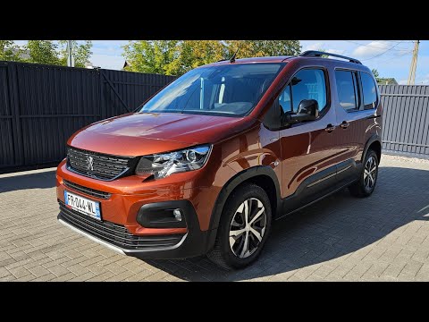 Видео: Peugeot Rifter GT Line 2020! 1.5 HDi 102 л.с. 5МКПП! Из Франции.