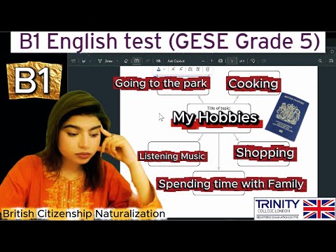 Видео: Тест по английскому языку B1 (GESE, 5 класс) | Британское гражданство SELT | Тринити-колледж Лонд...