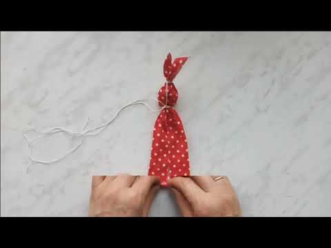 Видео: Кукла - оберег «Зайчик на пальчик»