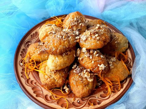 Видео: Меломакарона! Греческое Рождественское печенье! Постное рождественское печенье! Это надо попробовать