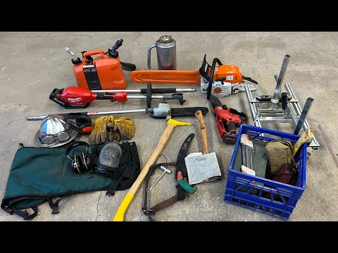 Видео: Что входит в мой набор для резки дерева?