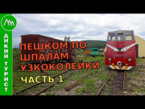 Видео: Ушёл ПО ШПАЛАМ узкоколейки в Богом забытое место. Часть 1. Хутор Кушинка, гора Оплепен