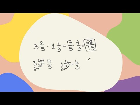 Видео: Множення мішаних чисел