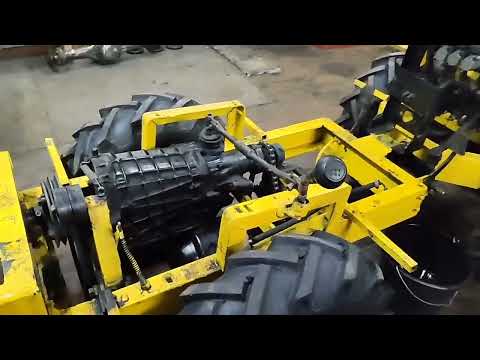 Видео: самодельный мини погрузчик