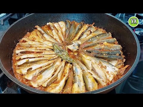 Видео: Готовим ДЕЛИКАТЕС из мелкой рыбы! Так вкусно, что всегда мало.