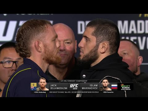Видео: UFC 322: Битвы взглядов после пресс-конференции
