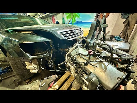Видео: Я ЗАСТАВЛЮ ТЕБЯ ЕХАТЬ. Phaeton V10. Второй мотор.