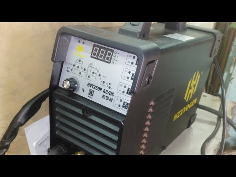 Видео: HZXVOGEN HVT250P AC DC как настроить, как работать, как варить?