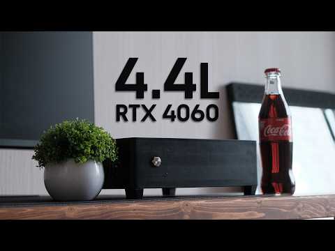 Видео: Мини ПК с RTX 4060 в кастомном корпусе 4.4л