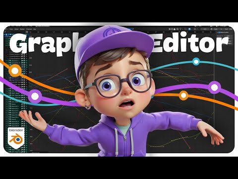 Видео: Почему у тебя кривая анимация? Разбираемся в Graph Editor в Blender