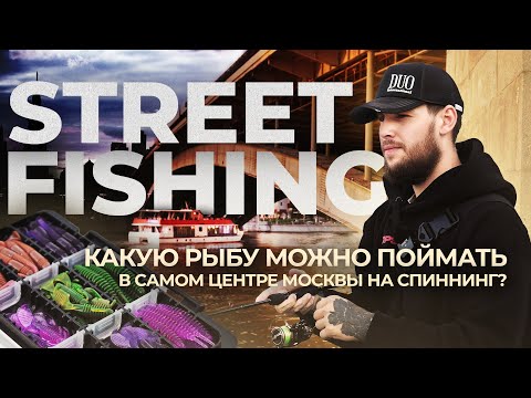 Видео: STREET FISHING или городская рыбалка! Какую РЫБУ можно поймать в самом центре МОСКВЫ на СПИННИНГ?