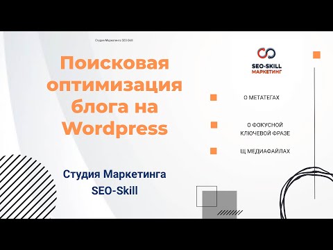 Видео: SEO оптимизация статьи на Wordpress