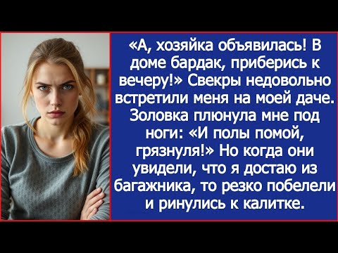 Видео: Хозяйка объявилась! В доме бардак, приберись к вечеру! Свекры недовольно встретили мена на моей даче