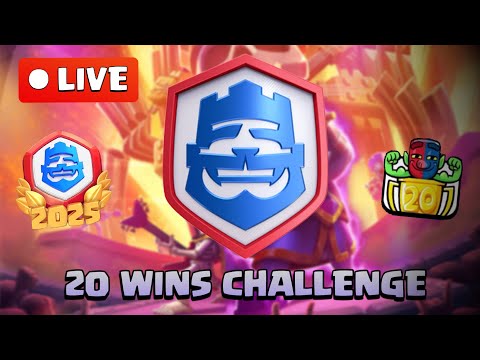 Видео: 🏆 Проходим испытание на 20 ПОБЕД (последние сутки)🔸 Клеш Рояль/Clash Royale