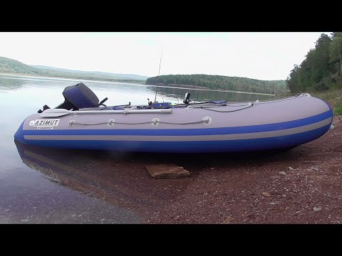 Видео: Спиннинг на Красноярском вдхр  & Cкоростные хар-ки Эверест 405 под Тохатсу 18