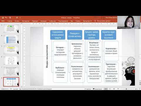 Видео: Общая характеристика мышления, как познавательного процесса. Подходы к изучению мышления.