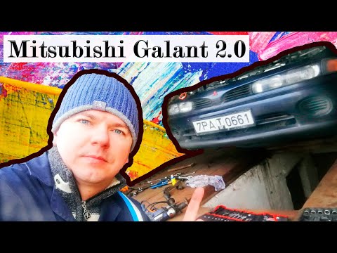 Видео: Замена ремня ГРМ и сальника распредвала на Митсубиси Галант 7 _ 2,0 бензин.