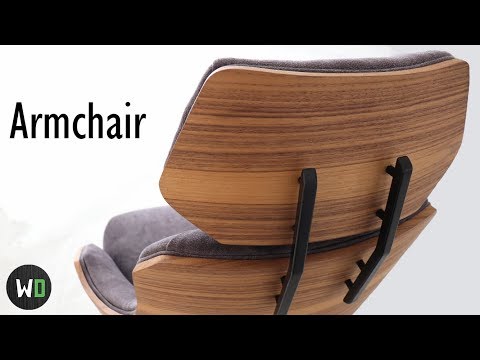 Видео: ARMCHAIR |  Как сделать роскошное кресло.