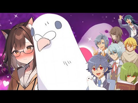 Видео: Hatoful Boyfriend: Прохождение на концовку с Окосан. Первый взгляд.