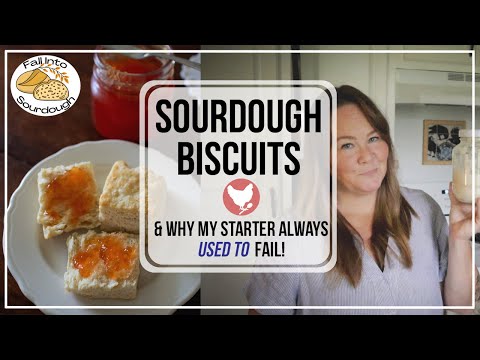 Видео: Печенье на закваске и почему моя закваска всегда проваливалась | #FallIntoSourdough