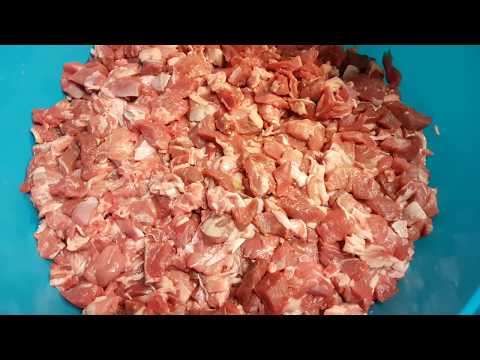 Видео: Рецепт сырого натурального питания для собак 5