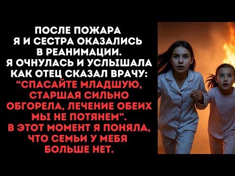 Видео: После пожара я и сестра оказались в реанимации.Я очнулась и услышала как отец сказал врачу