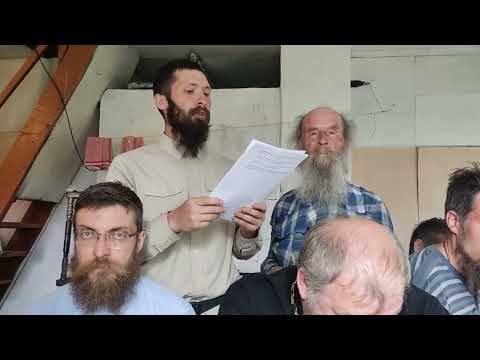 Видео: Слово Игнатия Лапкина за столом..  Митрополит Сергий со священством, семинаристы. 16.07. 2023