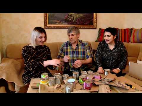 Видео: Лакцы. Семья Ильясовых. Изготовление окопных свеч