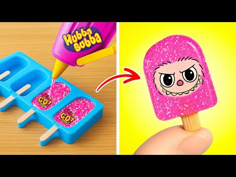 Видео: КЛЕЕВОЙ ПИСТОЛЕТ ИЛИ 3D-РУЧКА? Креативные идеи для создания игрушек-антистресс от 123 GO! GOLD